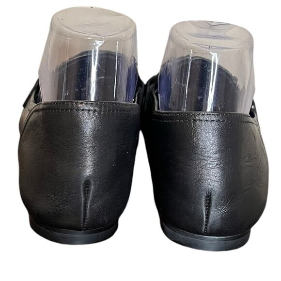 NWOB CLARKS‎ Standard Fit Pure Block Loafers Black Leather Women’s Size 10 - Picture 4 of 9